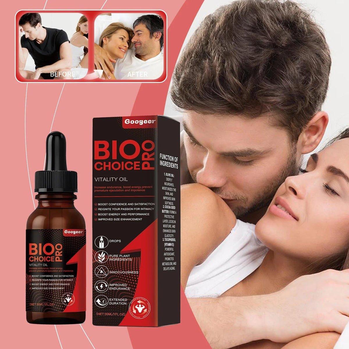 šEK K SAATH 1 MUFT LIMITED TIME OFFERš„ Bio Pro Choice Vitality Oil - Enhance Male Fitness & Energy