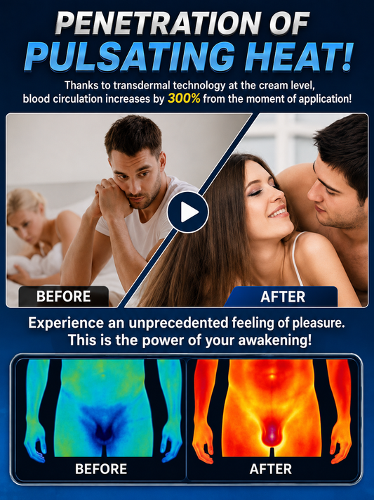 【Restore Your Masculine Royal Dignity】 Strong-Action Massage Cream for Men
