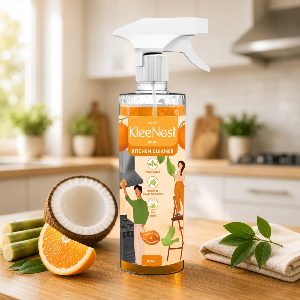 Kitchen Cleaner & Degreaser Spray