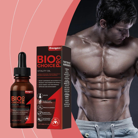 🎁EK K SAATH 1 MUFT LIMITED TIME OFFER🔥 Bio Pro Choice Vitality Oil - Enhance Male Fitness & Energy